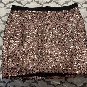 Torrid size 3 and rose gold sequence